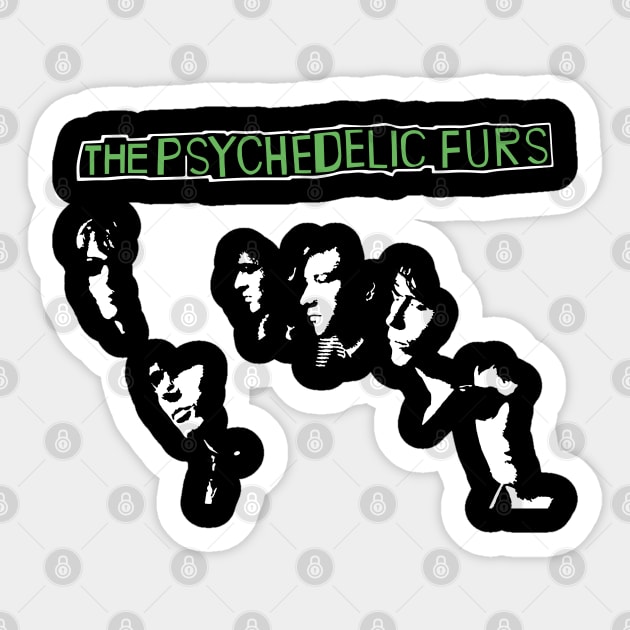 Psychedelic Furs Sticker by ProductX